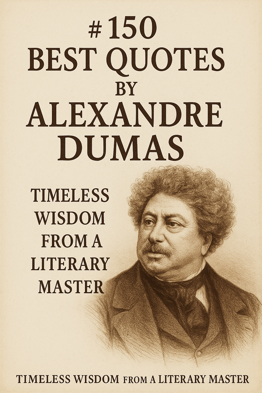 An oil painting of Alexandre Dumas